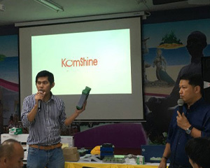 Komshine entra en Tailandia,máquina de fibra óptica,maquina fusao fibra óptica,fusao de fibra otica
